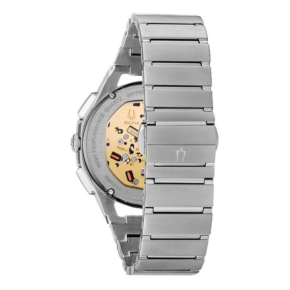 Men's BULOVA Blue 44mm Caseback! New! - Picture 3 of 4
